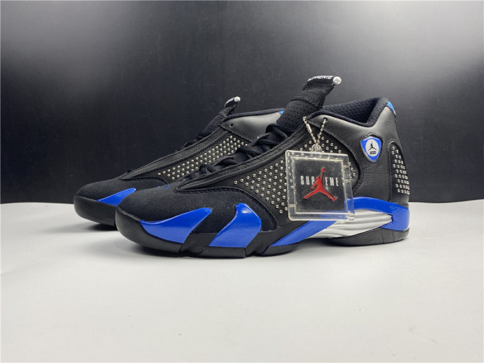 x air jordan 14 retro sp ''black varsity royal'' bv7630-004