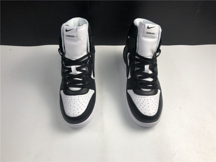 nike dunk high ambush black white cu7544-001