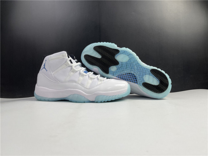 air jordan 11 retro legend blue  378037-117