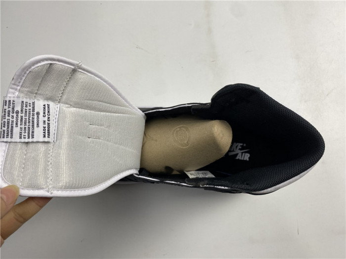 air jordan 1 retro black white (2014) 555088-010