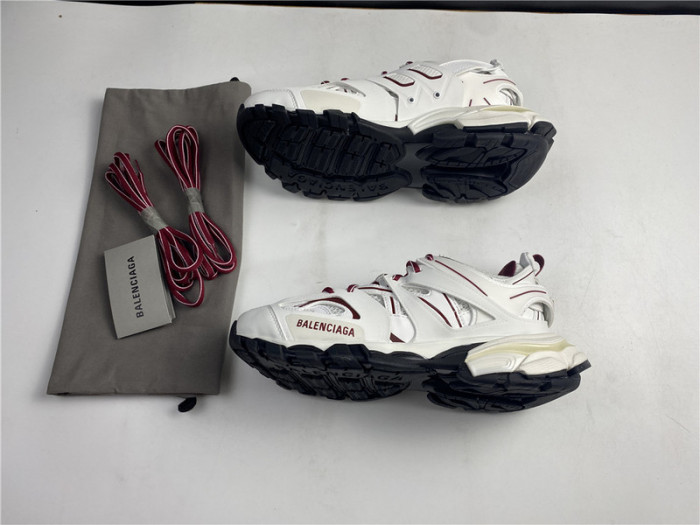 blcg track trainer white and burgundy 542436 w3ac1 2050