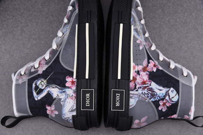 d10r b23 oblique high top sneaker