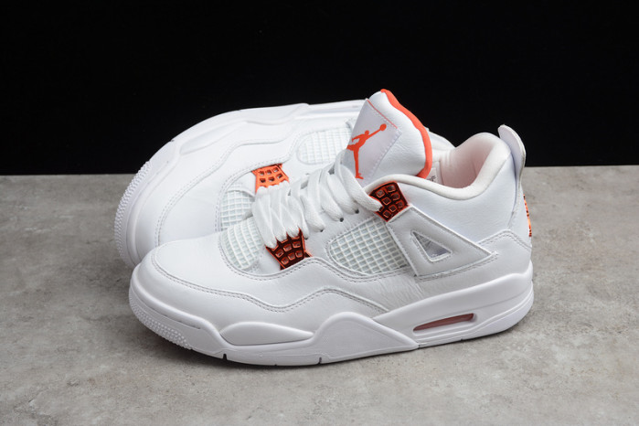 air jordan 4 retro metallic orange ct8527-118