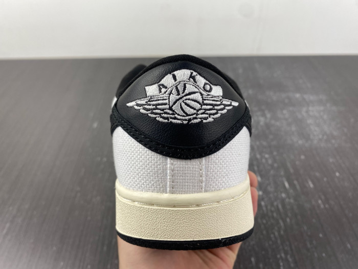 air jordan 1 ko low "black/white" dx4981-100