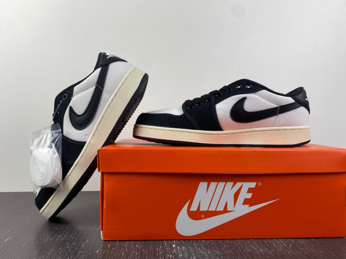 air jordan 1 ko low "black/white" dx4981-100