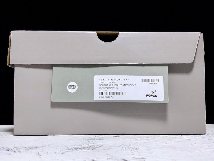 blcg sneaker triple.s.gomma  536737 w09oh 1007