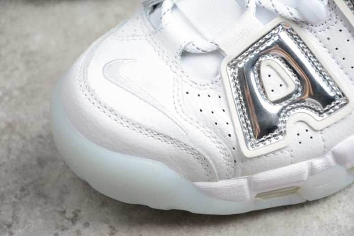 air more uptempo Ch*0me white (w) 917593-100