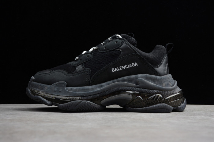 blcg triple s black clear sole  541624 w09o1 1000