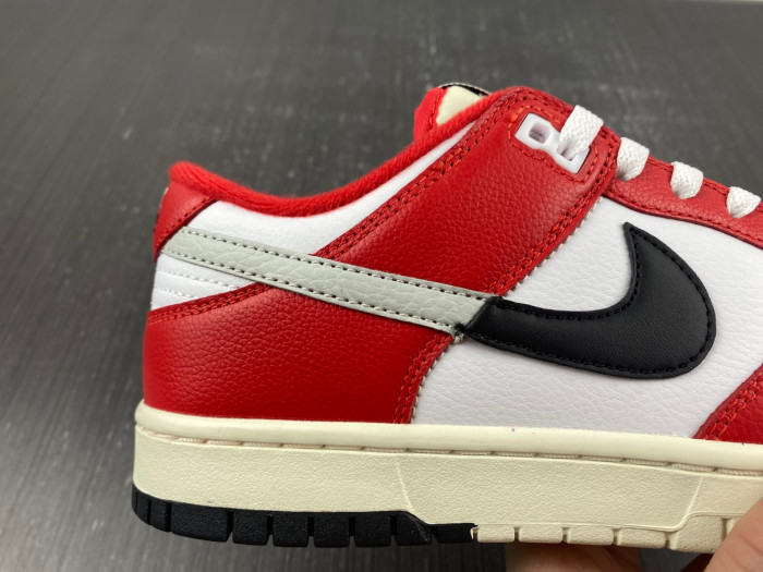 nike dunk low chicago split - dz2536-600