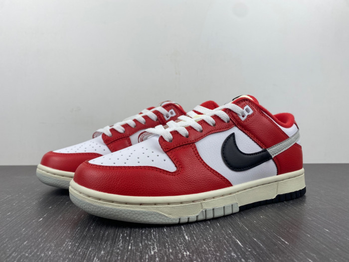 nike dunk low chicago split - dz2536-600