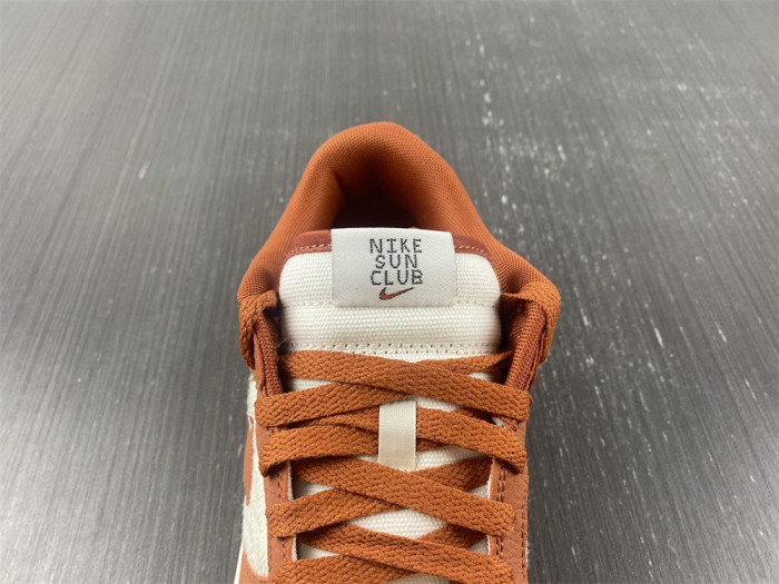 nike dunk low retro sun club burn sunrise  dr5475-100