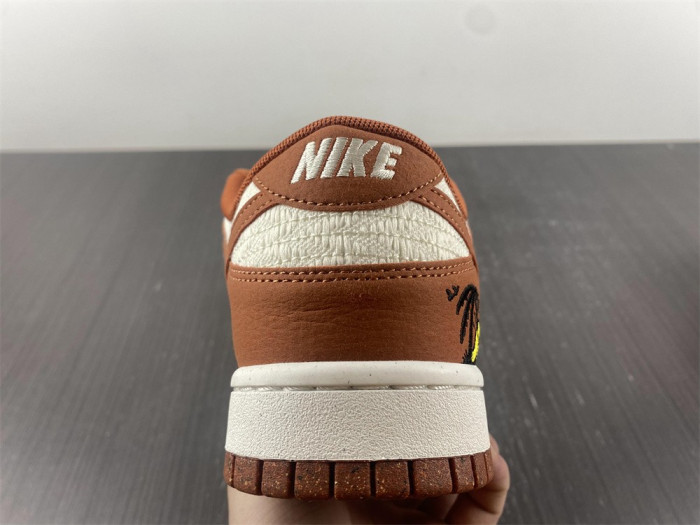 nike dunk low retro sun club burn sunrise  dr5475-100