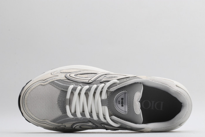 b30 sneaker gray mesh and white