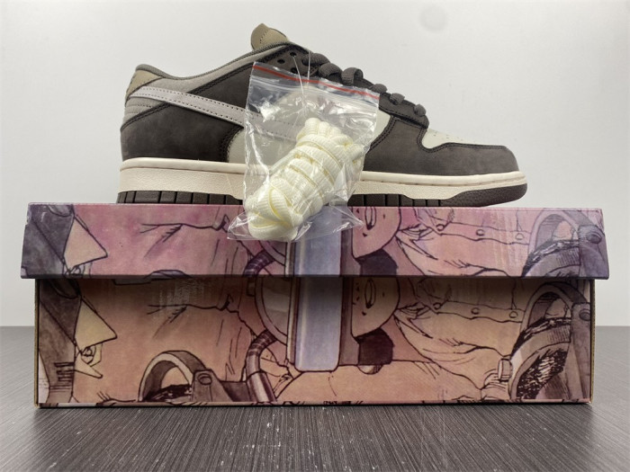 otomo katsuhiro x nike sb dunk low steamboy ost grey brown mocha lf0039-001
