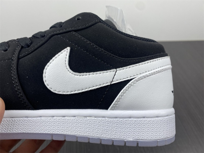 air jordan 1 low white/black dh6931-001