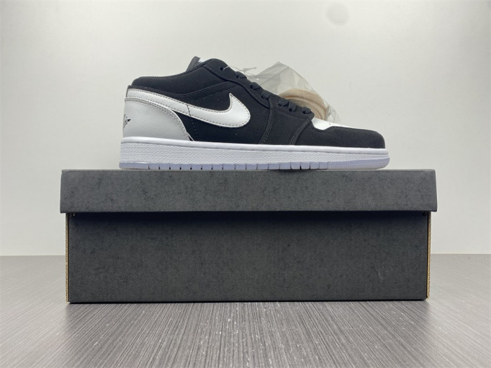 air jordan 1 low white/black dh6931-001