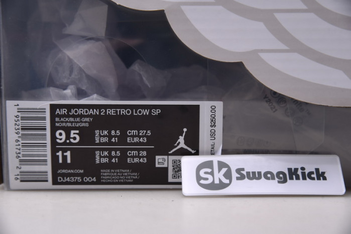 ofw x air jordan 2 retro low sp 