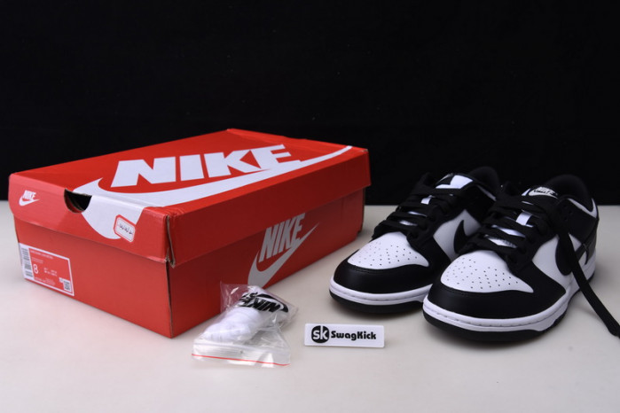 dunk low retro white black (2021) shoes dd1391-100