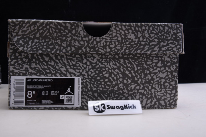 air jordan 3 retro cool grey (2021) ct8532-012