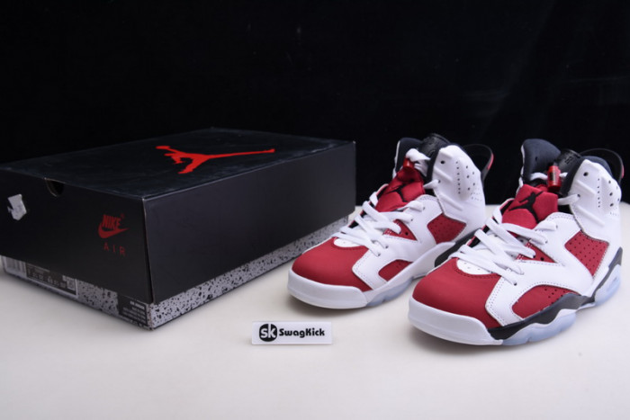air jordan 6 retro carmine (2021) ct8529-106