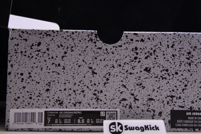 air jordan 6 retro carmine (2021) ct8529-106