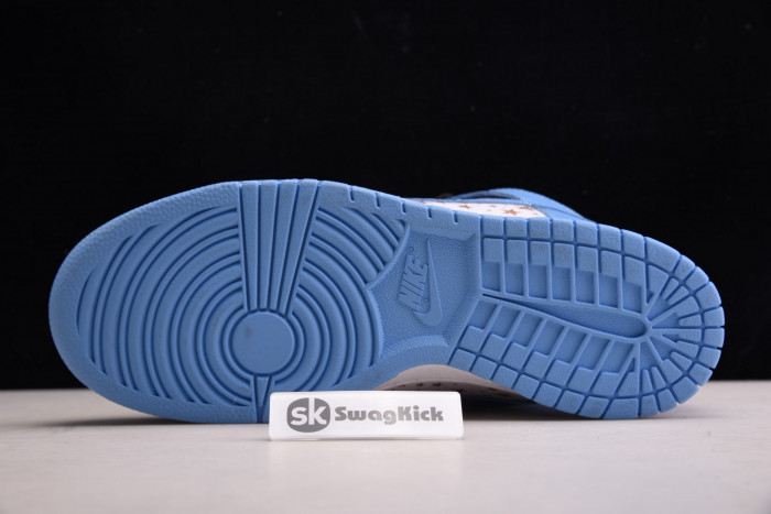 nike dunk high pro sb blue stars 307385-141