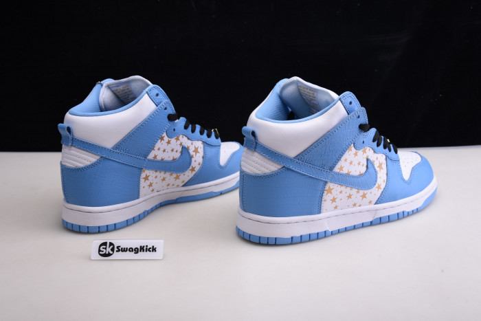 nike dunk high pro sb blue stars 307385-141