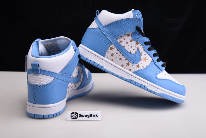 nike dunk high pro sb blue stars 307385-141