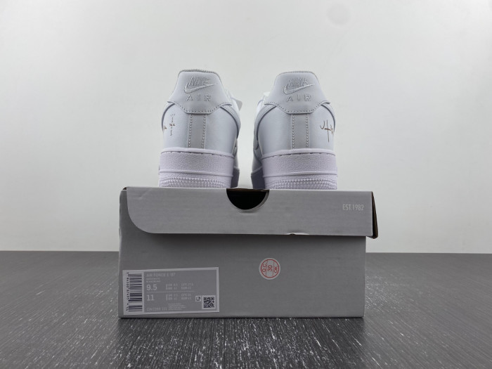 travis scott x nike air force 1 ''07 ''triple white'' cw2288-111