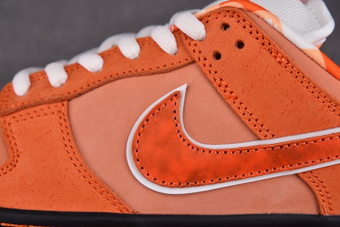 concepts x nike sb dunk low orange lobster fd8776-800
