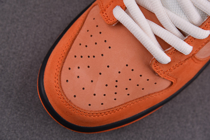 concepts x nike sb dunk low orange lobster fd8776-800