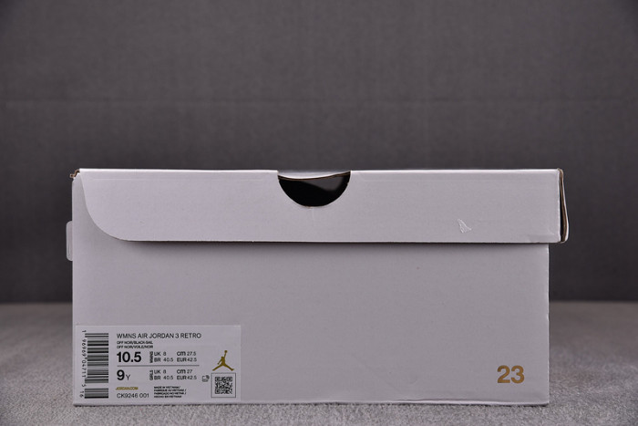 wmns air jordan 3“off noir”  ck9246-001