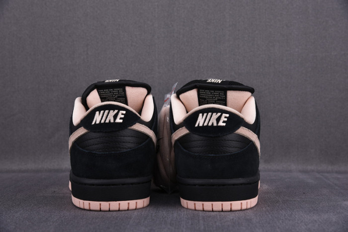nike sb dunk low black washed coral - bq6817-003