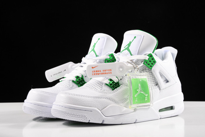 air jordan 4 retro metallic green  ct8527-113