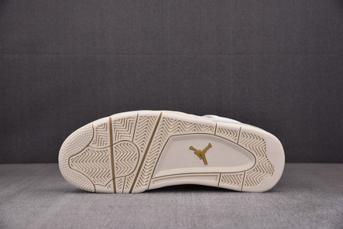 air jordan 4 retro metallic gold  aq9129-170