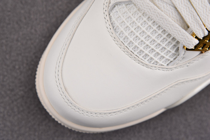air jordan 4 retro metallic gold  aq9129-170