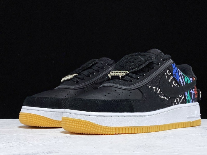 travis scott x nike air force 1 low cactus jack  cn2405-001