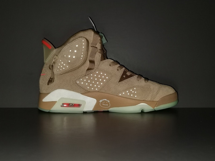 jordan 6 retro travis scott british khaki - dh0690-200