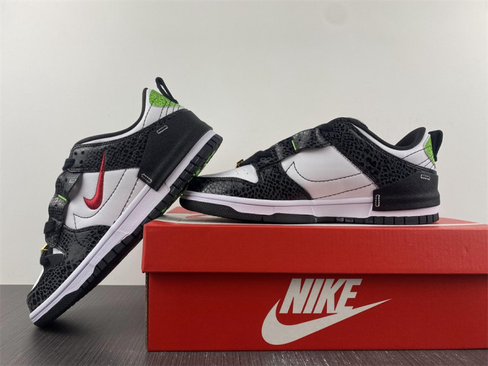 nike dunk low disrupt 2 "white/black" dv1490-161