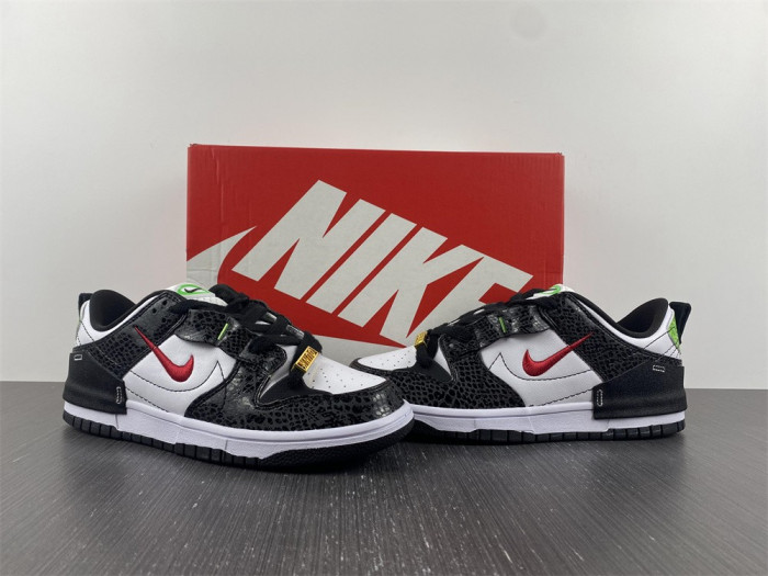 nike dunk low disrupt 2 "white/black" dv1490-161