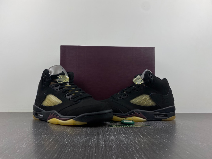 a ma maniere x air jordan 5 dusk black fd1330-001