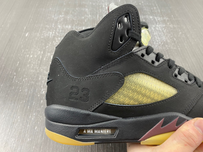 a ma maniere x air jordan 5 dusk black fd1330-001
