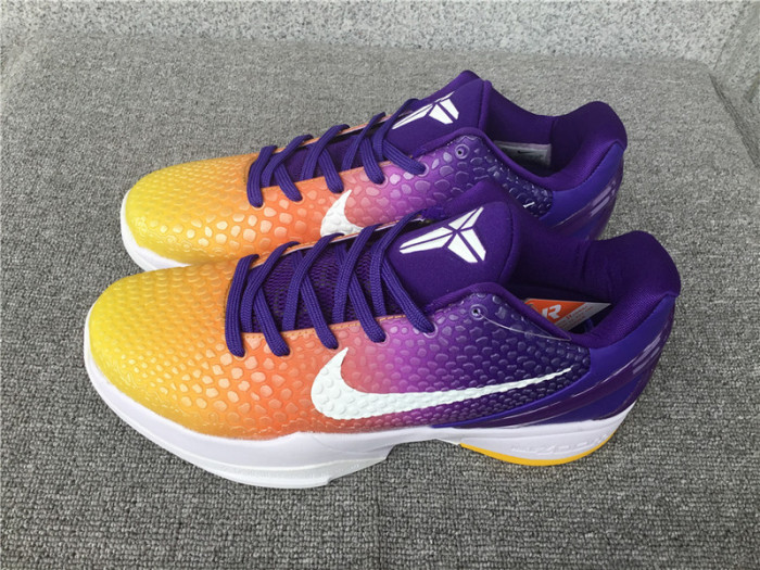 nike kobe 6 elite low multi-color cw2190-107