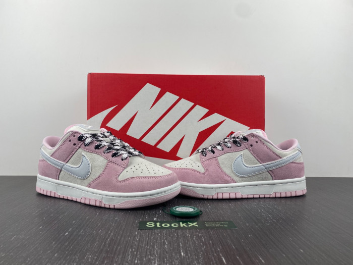 nike dunk low pink foam pure platinum phantom dv3054 600