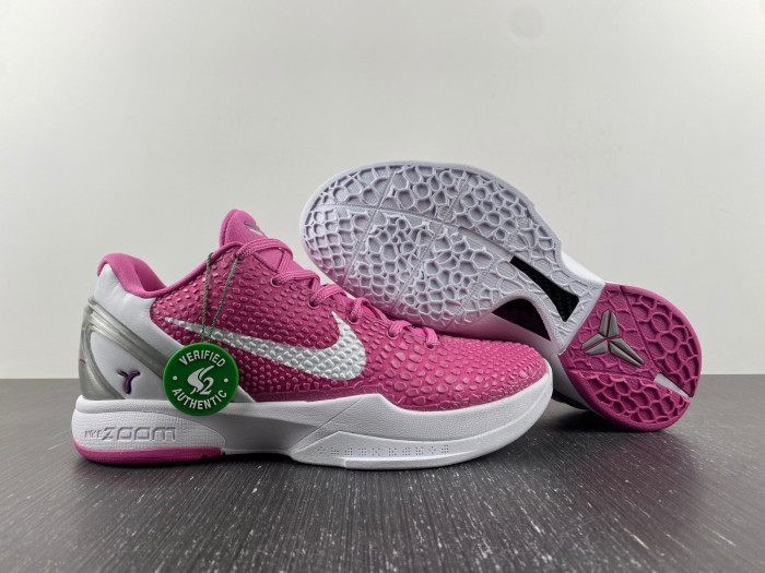 nike kobe 6 kay yow think pink - 429659-601