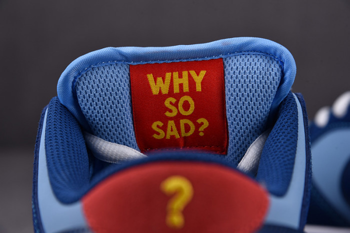 nike sb dunk low pro why so sad? - dx5549-400