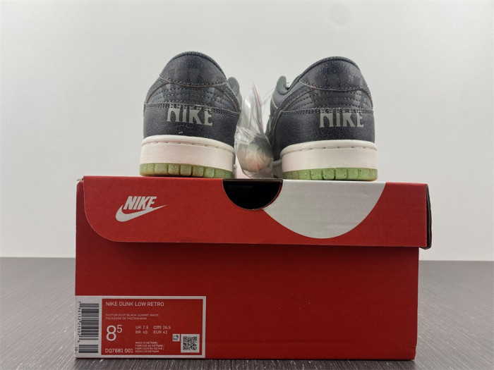 nike dunk low iron grey dq7681-001