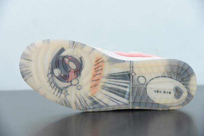 air jordan 1 low white pink grey  dm5443-666