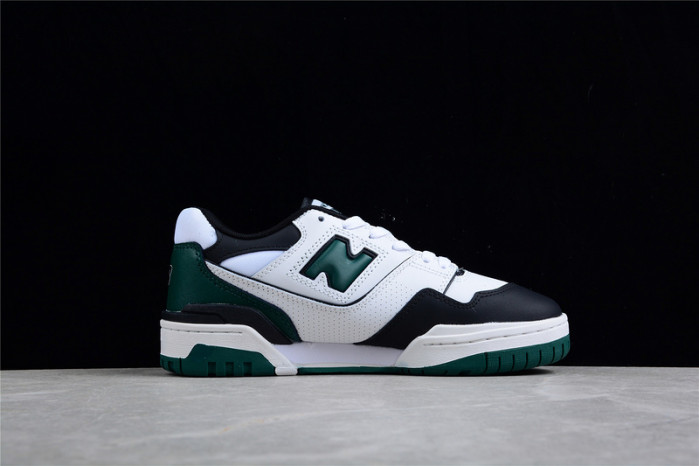 new balance 550 white green black - bb550le1