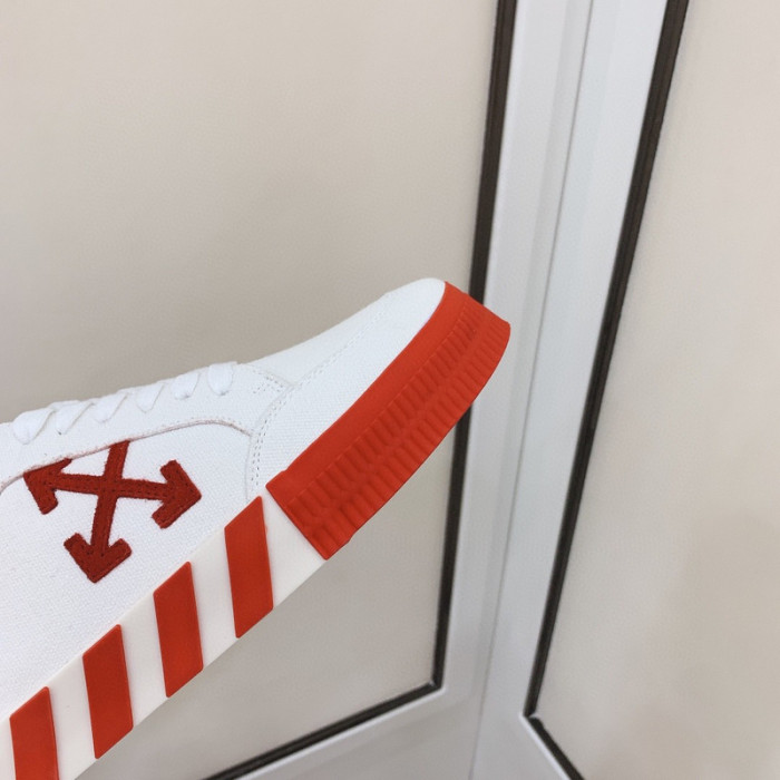 ofw calfskin vulcanized low sneakers